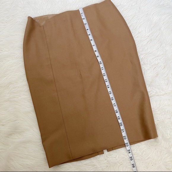 Versace 100% Wool Pencil Skirt Size 42 - Picture 9 of 9